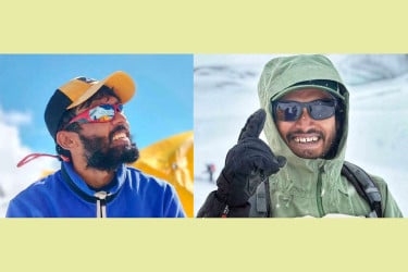 এভারেস্টজয়ী বাবর আলীসহ আরও এক বাংলাদেশির মানাসলু জয়