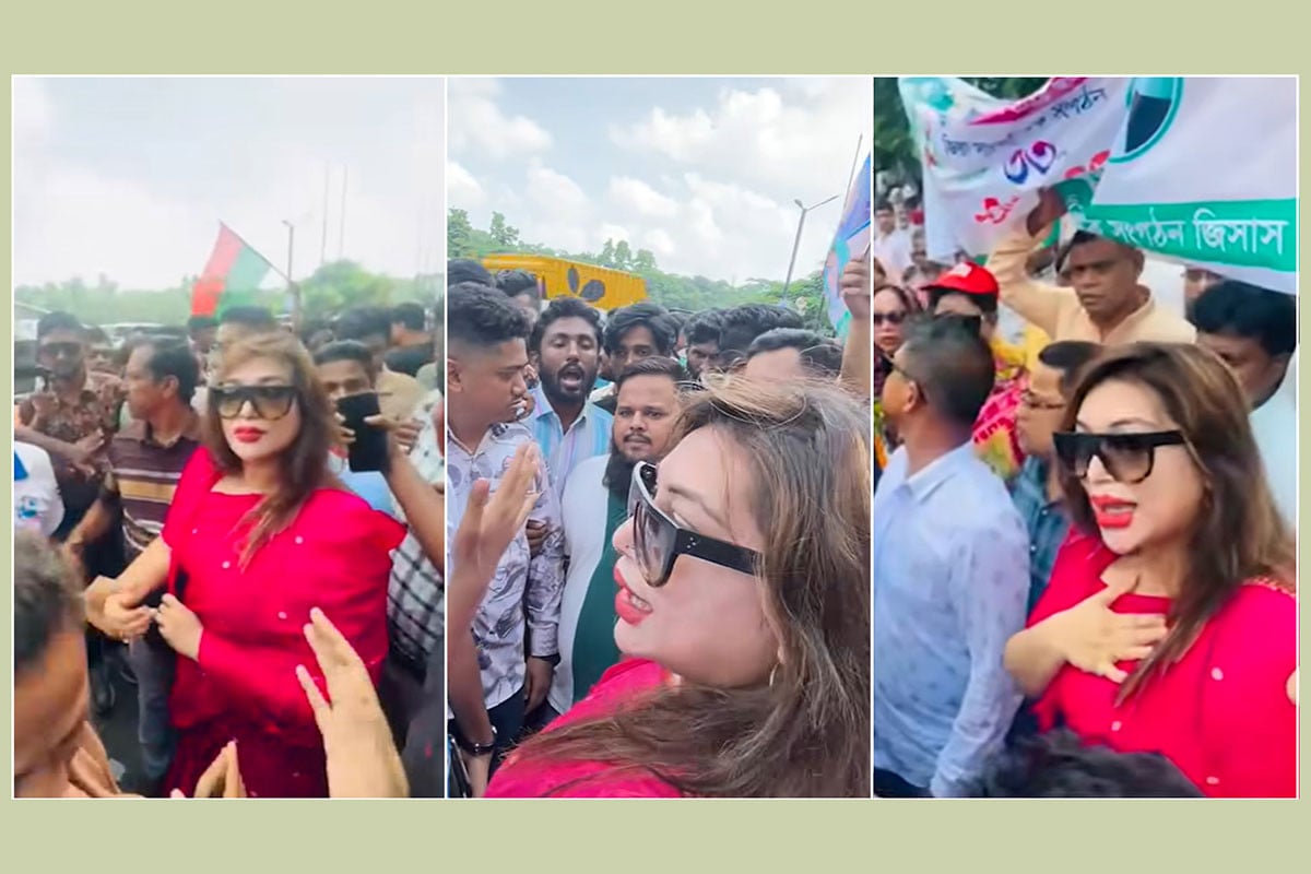 জিয়াউর রহমানের সমাধিতে ফুল দিতে গিয়ে তোপের মুখে ডা. সাবরিনা