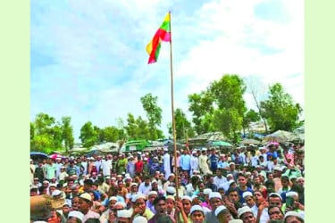 ক্যাম্পের বাইরে স্থায়ী রোহিঙ্গারা
