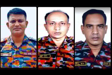 অগ্নিকাণ্ডে তিন ফায়ার ফাইটারসহ চারজনের মৃত্যুতে প্রধান উপদেষ্টার শোক