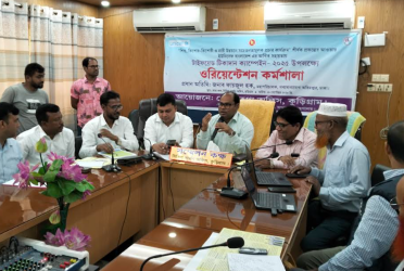 কুড়িগ্রামে টাইফয়েড টিকাদান ক্যাম্পেইন উপলক্ষে কর্মশালা