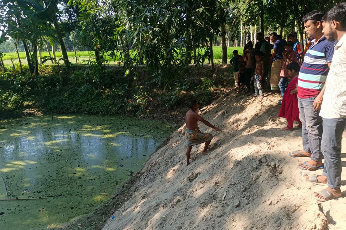 গাইবান্ধায় পুকুরে ডুবে শিশুর মৃত্যু