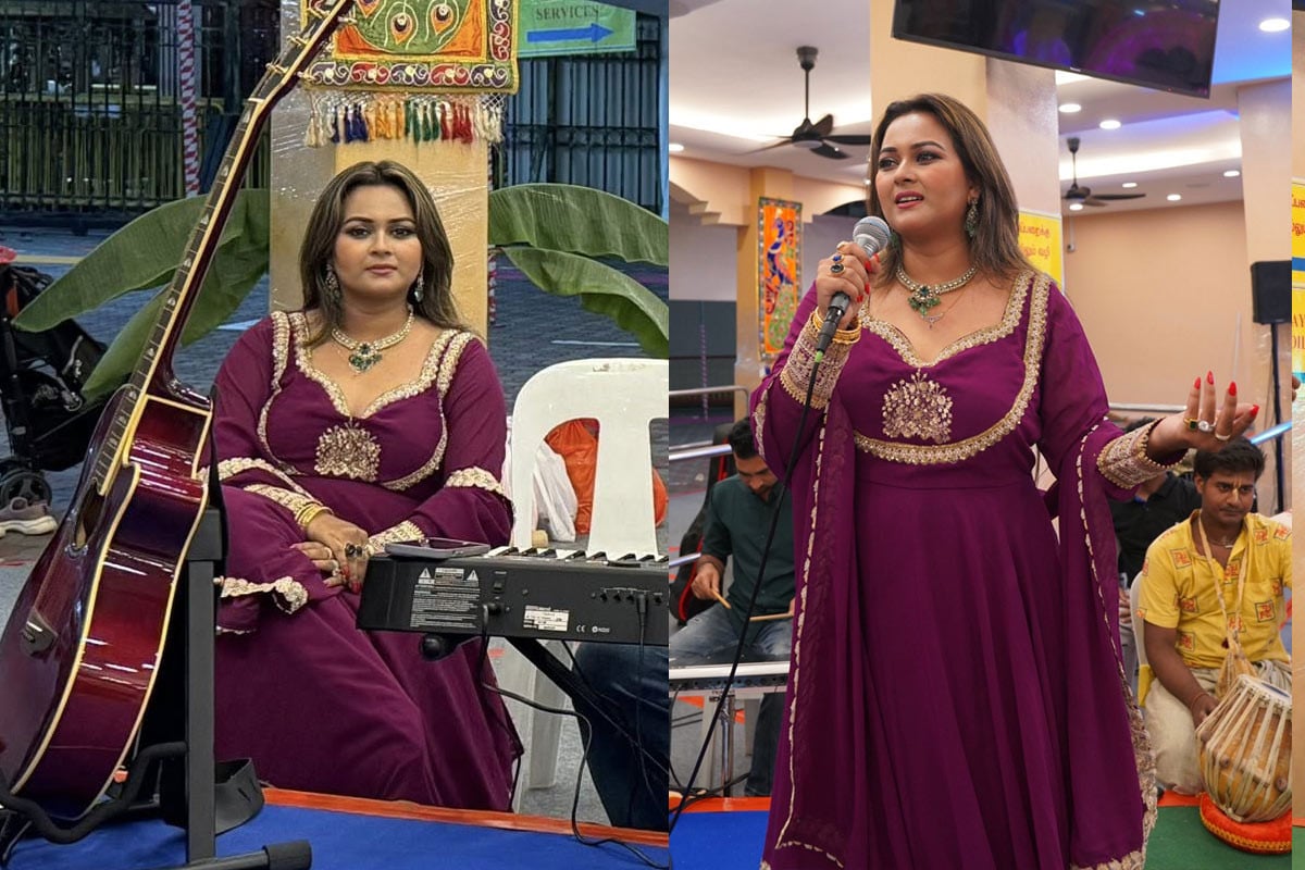 সিঙ্গাপুরে কনসার্টে হিমাদ্রিতা পর্ণা