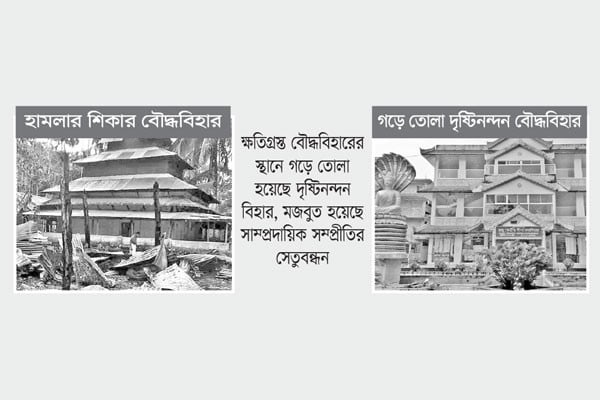 বৌদ্ধপল্লিতে হামলার যুগ পার, ঝুলে আছে বিচার
