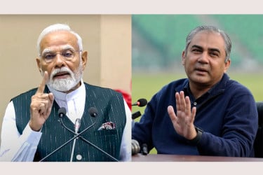 মোদি বললেন ‘খেলার মাঠেও অপারেশন সিঁদুর’, পাল্টা জবাব নাকভির