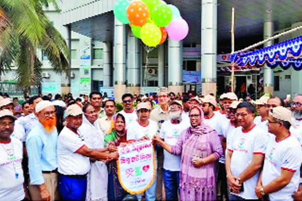 নানা আয়োজনে টিএমএসএসে বিশ্ব হার্ট দিবস পালিত