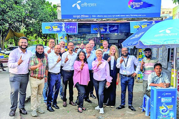 প্রথমবারের মতো বাংলাদেশ সফরে টেলিনর প্রেসিডেন্ট ফাসমার