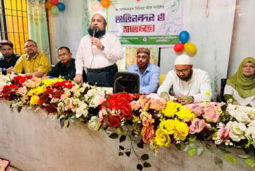 ব্রাহ্মণবাড়িয়ায় নার্সদের বরণ অনুষ্ঠিত