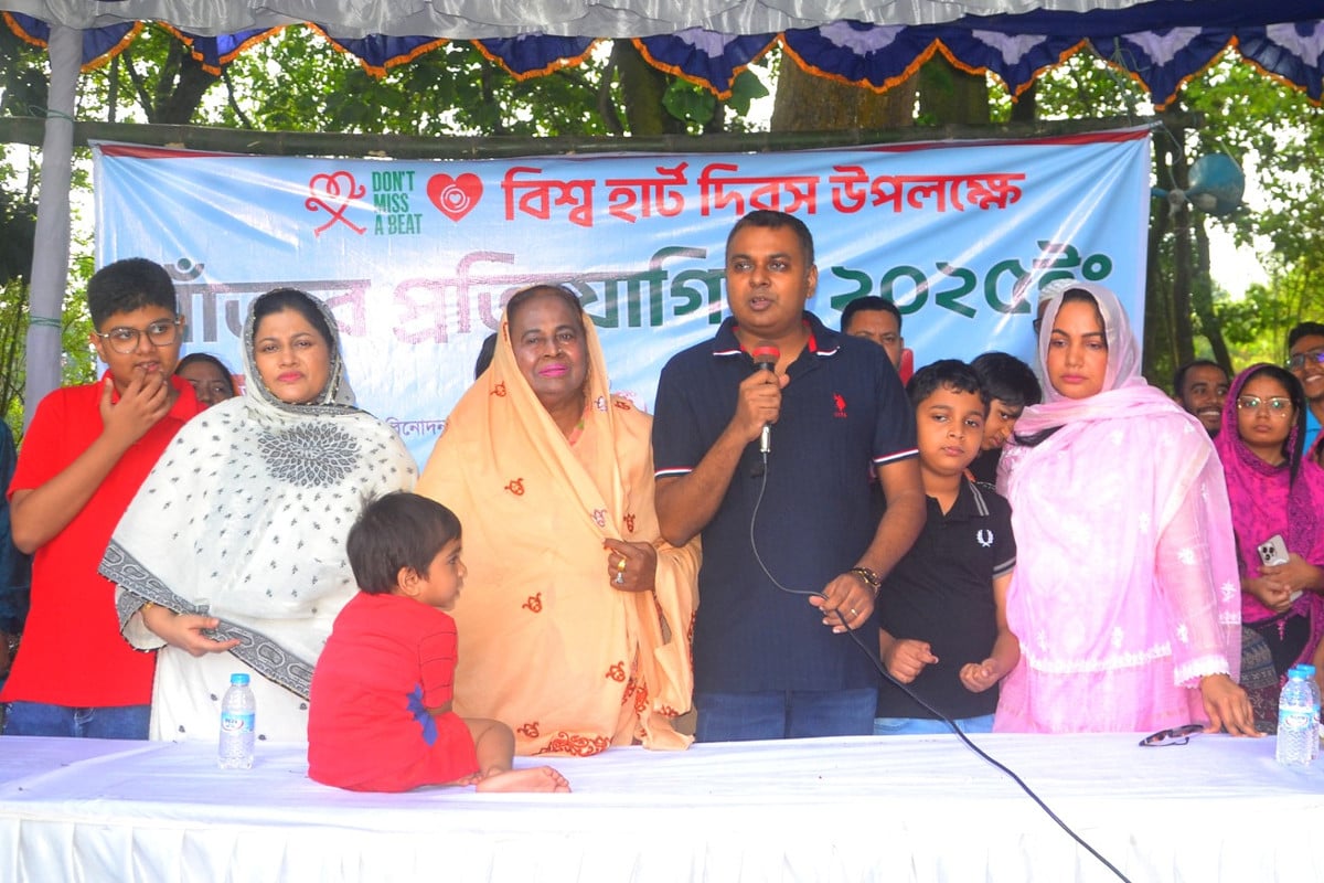 নিয়মিত সাঁতার কাটলে হৃদরোগের ঝুঁকি কমে : টিএম আলী হায়দার