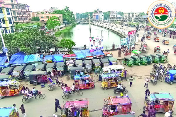 যানজটে নাকাল বরিশাল
