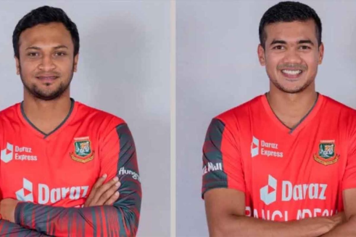আইএলটি–টোয়েন্টিতে দল পেলেন সাকিব-তাসকিন