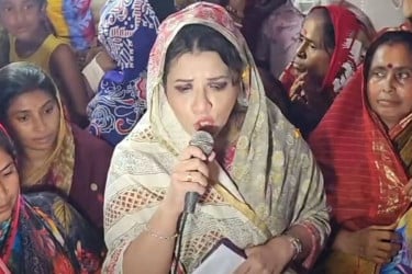 দুর্গোৎসবকে কেন্দ্র করে ফ্যাসিবাদের দোসররা ষড়যন্ত্র করতে পারে : শামা ওবায়েদ