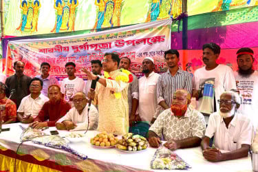 ‌‘জাতি-ধর্ম-বর্ণ নির্বিশেষে ঐক্যবদ্ধভাবে অপশক্তিকে প্রতিহত করতে হবে’