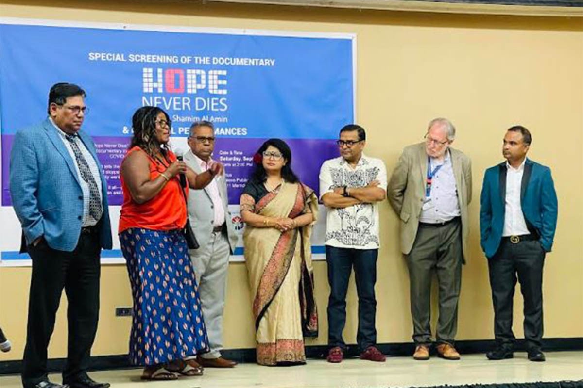 কুইন্স লাইব্রেরিতে ‘হোপ নেভার ডাইস’ প্রামাণ্যচিত্রের বিশেষ প্রদর্শনী