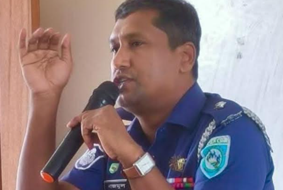 কুড়িগ্রামে ওসি নাজমুল আলম পুনর্বহাল