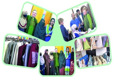 অসহায় নারীদের অর্থনৈতিক মুক্তির জন্য ভিনদেশি দম্পতির লড়াই