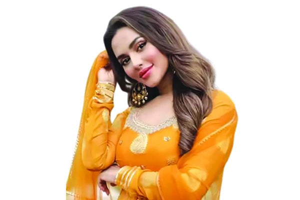 মিষ্টি হাসিতে  নুসরাত ফারিয়া
