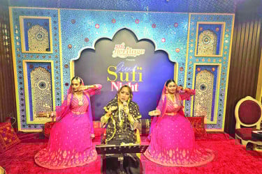 আইসিসিবি হেরিটেজ রেস্টুরেন্টে সুফি নাইট