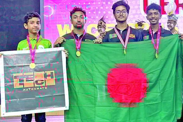 স্বর্ণপদক জিতল প্রাঞ্চয়