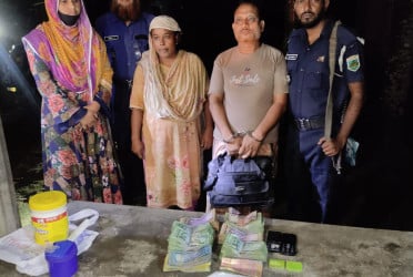 জয়পুরহাটে ইয়াবাসহ স্বামী-স্ত্রী আটক