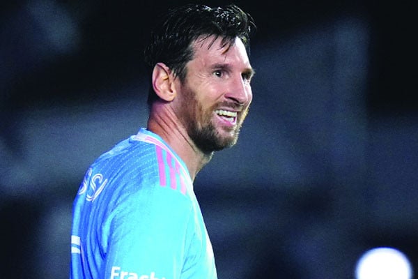 চার গোলে মেসির তিন অ্যাসিস্ট