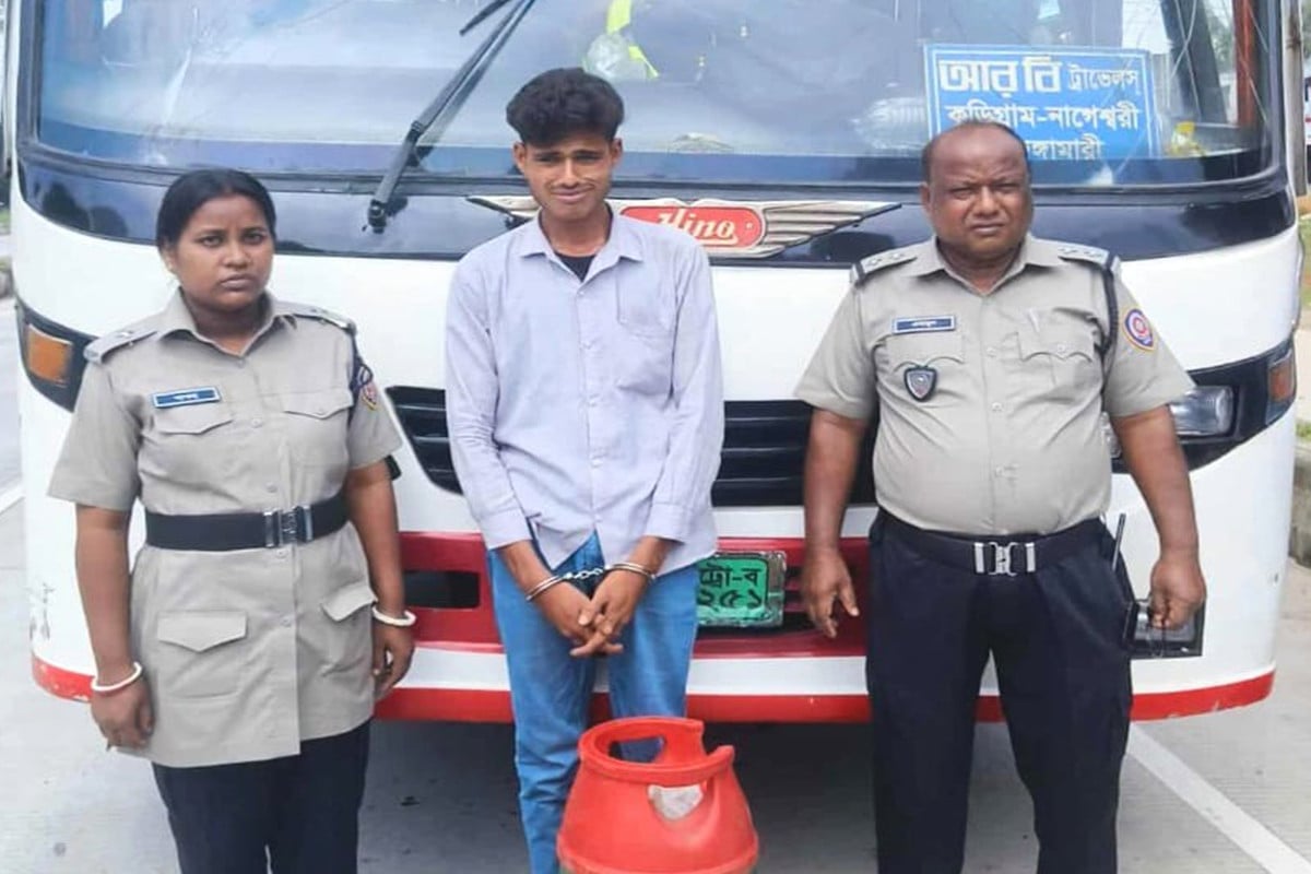 গাইবান্ধায় ১০ কেজি গাঁজাসহ আটক ১