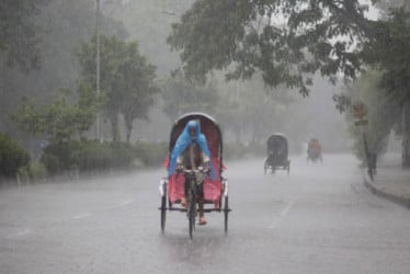 ঢাকায় বৃষ্টির পূর্বাভাস