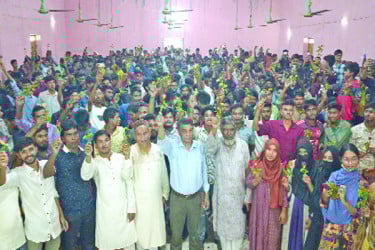 ছাত্রদলে যোগ দিলেন বৈষম্যবিরোধী পাঁচ শতাধিক শিক্ষার্থী