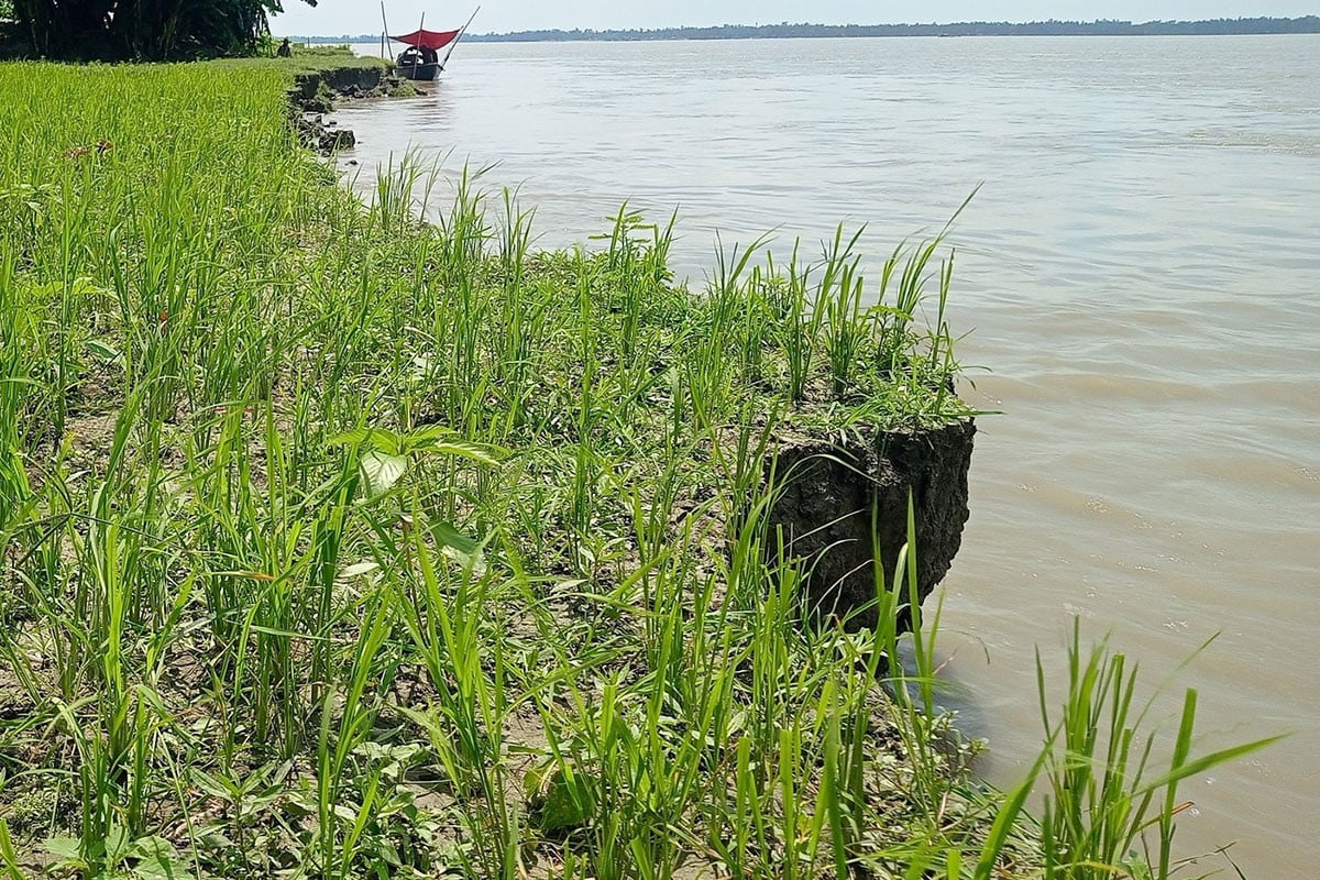যমুনায় পানির অস্বাভাবিক বৃদ্ধি, আতঙ্কে সিরাজগঞ্জের তীরবর্তী জনপদ