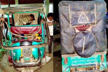সিলেটে স্বামীর সামনে স্ত্রীর প্রাণ কেড়ে নিলো ‘টমটম’