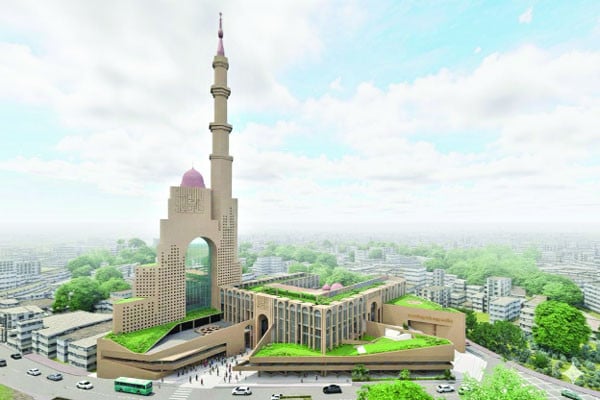 দৃষ্টিনন্দন হচ্ছে আন্দরকিল্লা শাহী মসজিদ