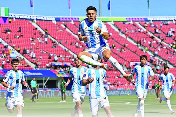 যুব বিশ্বকাপের কোয়ার্টারে আর্জেন্টিনা