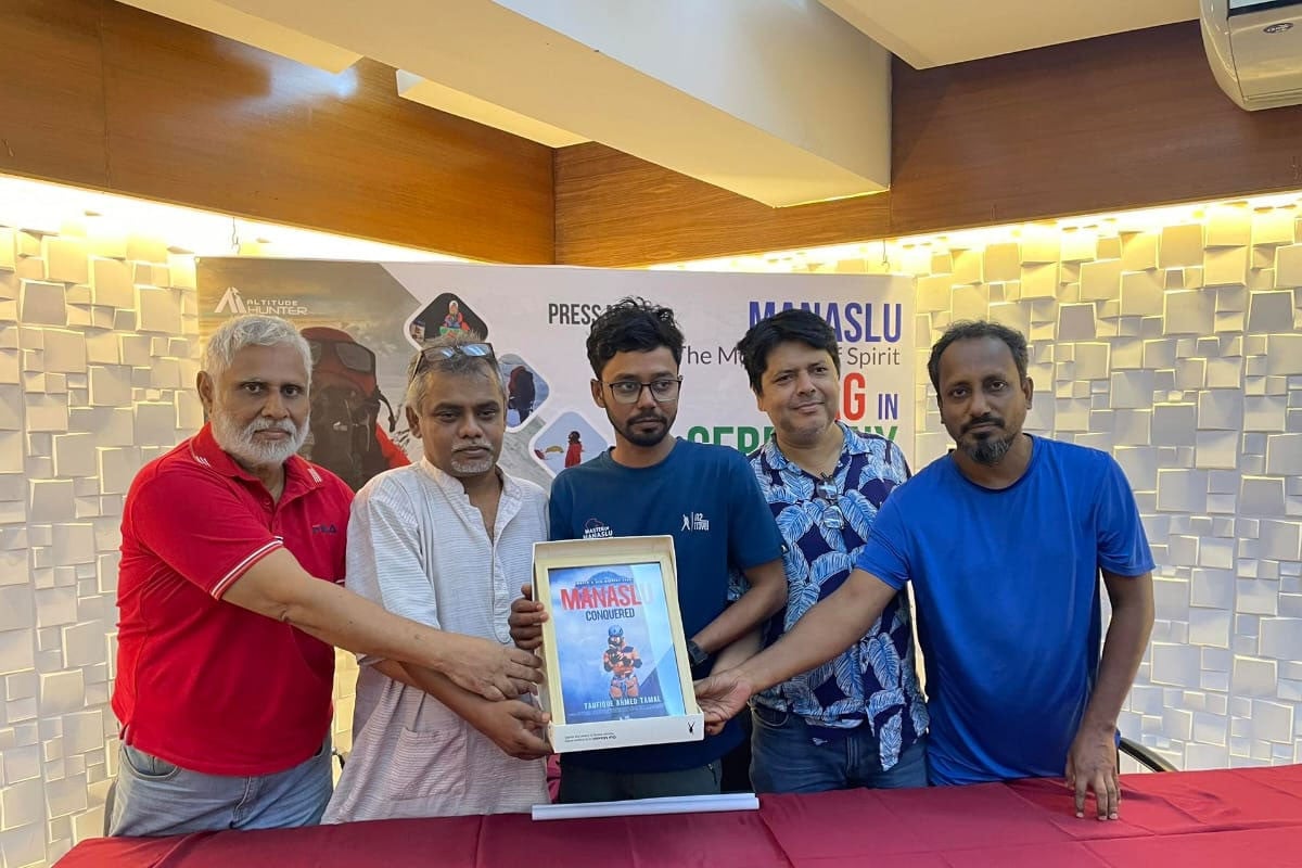 মানাসলু জয়ের গল্প শোনালেন পর্বতারোহী তমাল