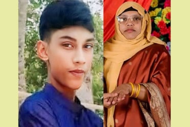 ছেলের হত্যা মামলায় প্রধান আসামি মা