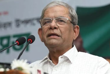গণতন্ত্র ফিরিয়ে আনার একমাত্র পথ সুষ্ঠু নির্বাচন: মির্জা ফখরুল