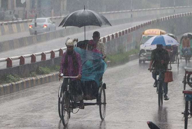 আগামী পাঁচ দিন বৃষ্টিপাত অব্যাহত থাকতে পারে
