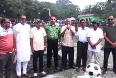 ফরিদপুর গোল্ডকাপ ফুটবল টুর্নামেন্টে গোপালগঞ্জ বিজয়ী