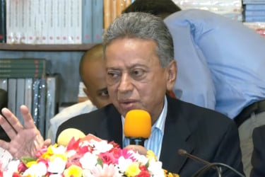 পিআর পদ্ধতিতে নির্বাচনের বিষয়টি জনগণের ওপর ছেড়ে দিতে হবে : আমীর খসরু