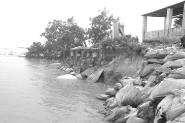 হঠাৎ যমুনার ভয়াবহ ভাঙন