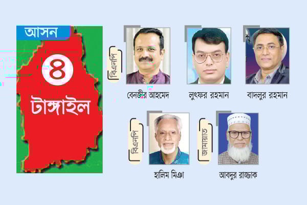 বিএনপির ৯ মনোনয়নপ্রত্যাশী জামায়াতের একক প্রার্থী মাঠে