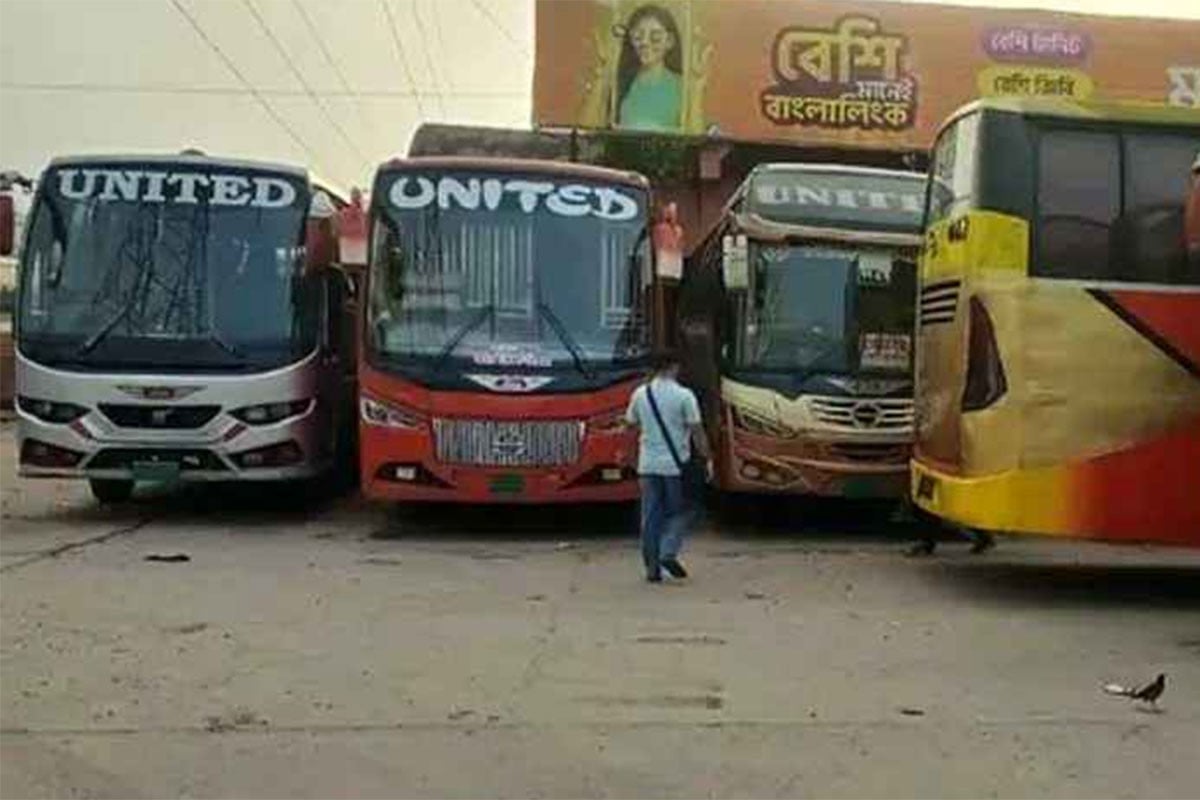 ঢাকা-ময়মনসিংহ রুটে বাস চলাচল অনির্দিষ্টকালের জন্য বন্ধ