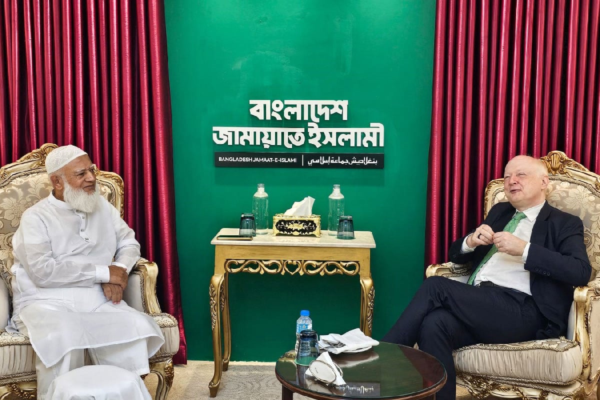 জামায়াত আমিরের সঙ্গে জার্মান রাষ্ট্রদূতের সাক্ষাৎ