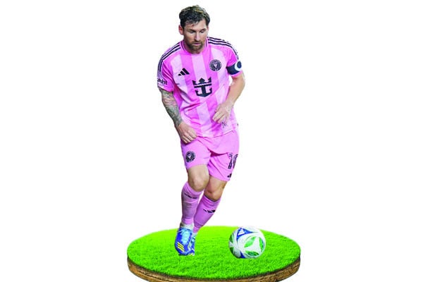 মেজর লিগে গোলের শীর্ষে মেসি