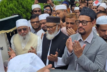 আন্দরকিল্লা শাহী জামে মসজিদের পুনঃনির্মাণের ভিত্তিপ্রস্তর স্থাপন