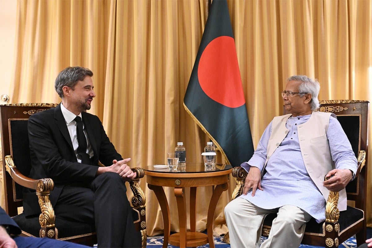 রোমে প্রধান উপদেষ্টার সঙ্গে আইএফএডি প্রেসিডেন্টের সাক্ষাৎ