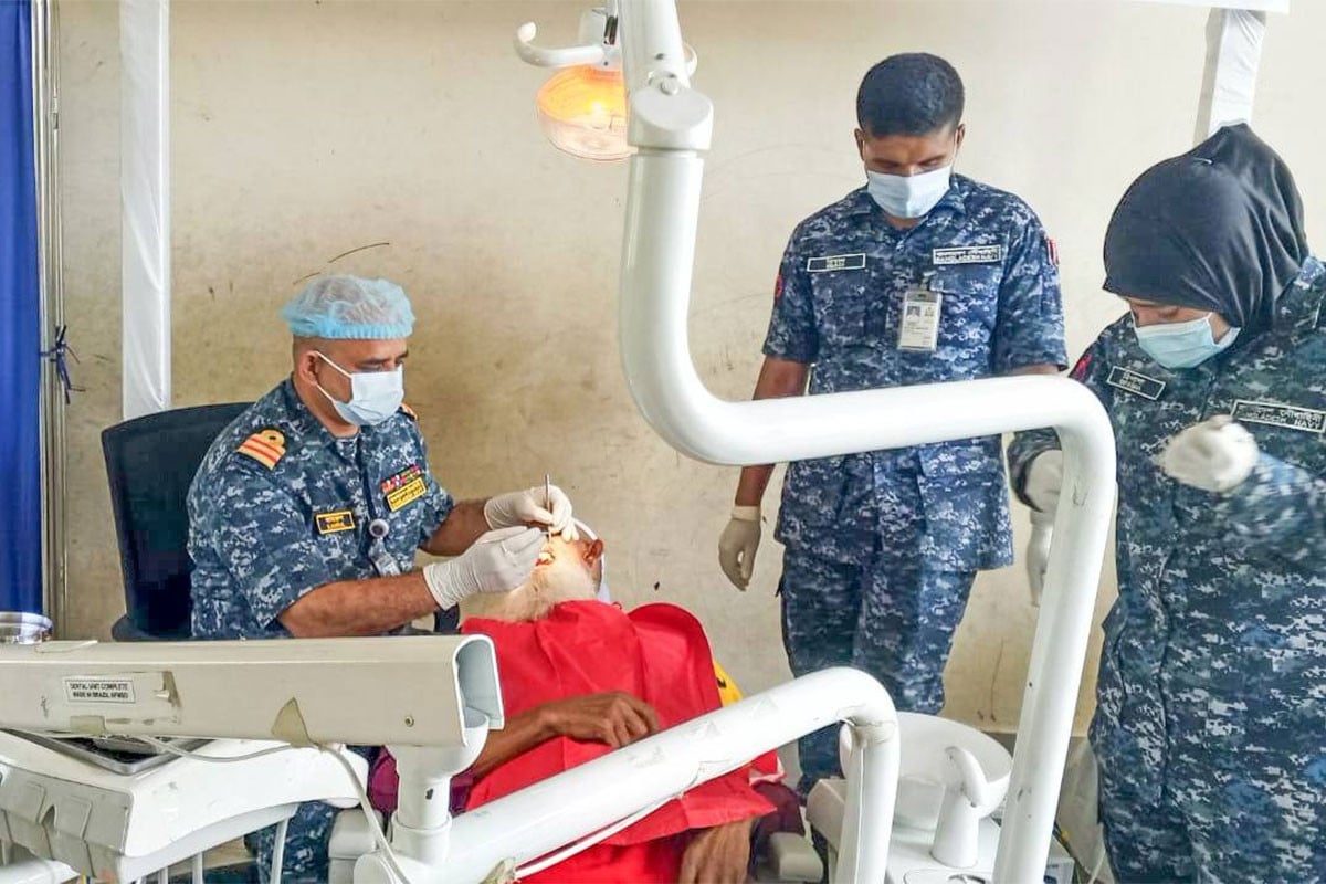 পেকুয়ায় নৌবাহিনীর তিন দিনব্যাপী বিনামূল্যে মেডিক্যাল ক্যাম্পেইন শুরু