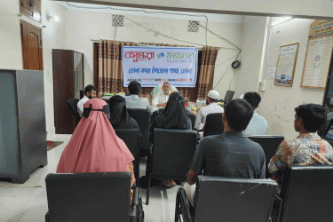 ভোলায় পরিবেশ দূষণ রোধে বসুন্ধরা শুভসংঘের বর্জ্য ব্যবস্থাপনা আলোচনা
