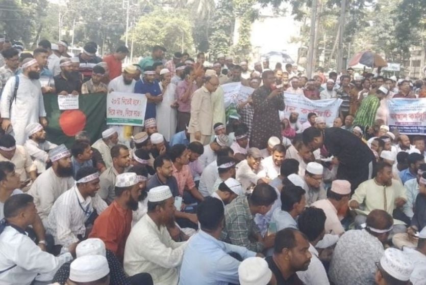 চলছে এমপিওভুক্ত শিক্ষকদের কর্মবিরতি, আজ ‘মার্চ টু সচিবালয়’