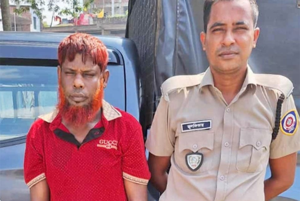 গাইবান্ধায় মাদক কারবারি গ্রেফতার