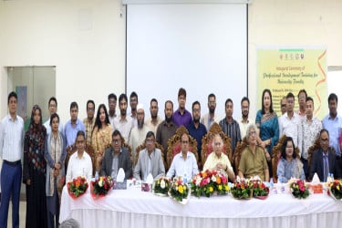 শিক্ষকতার আসল সার্থকতা শিক্ষার্থীর মনে জায়গা করে নেওয়া: ইউজিসি চেয়ারম্যান